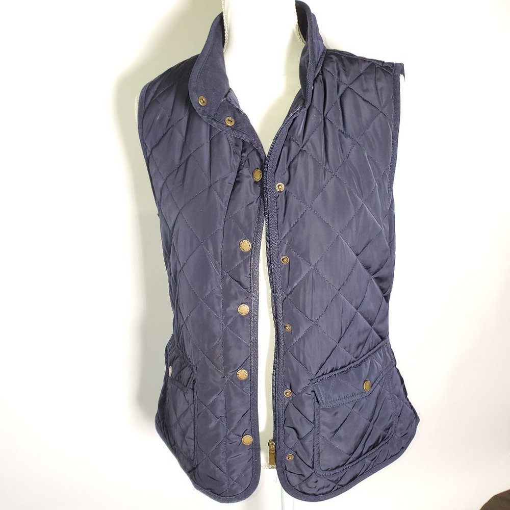 Cambridge Vest - Dark Blue -